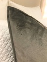 Cojín Euro Velvet con orilla