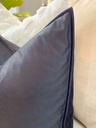 Cojín Euro Velvet con orilla