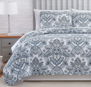 Quilt Set Azul Estampado
