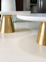 Cake stand de mármol (2 tamaños)