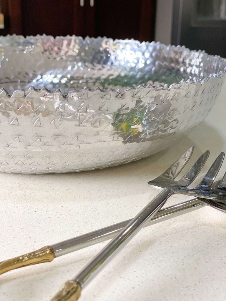 Ensaladera de metal