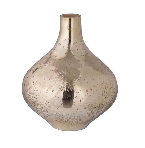 Base dorada de mercury glass