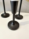 Set de 3 Candelabros negros