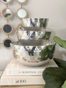 Bowls Martillados Wavy Plateados
