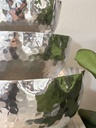 Bowls Martillados Wavy Plateados