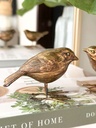 Mini Pajarito Dorado Antiguo