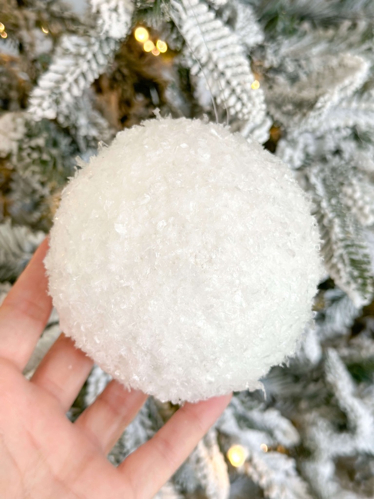 Esfera textura snowball