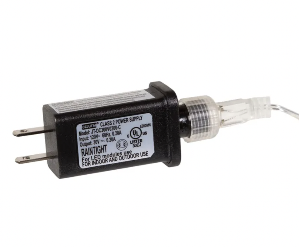 Guirnalda de racimo con cable