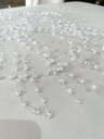 Guirnalda Ice de  piedras transparente