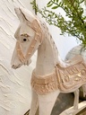 Caballo de Madera blanco