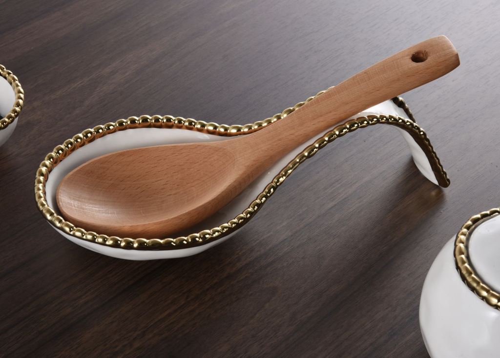 Spoon rest porcelana (2 Colores)