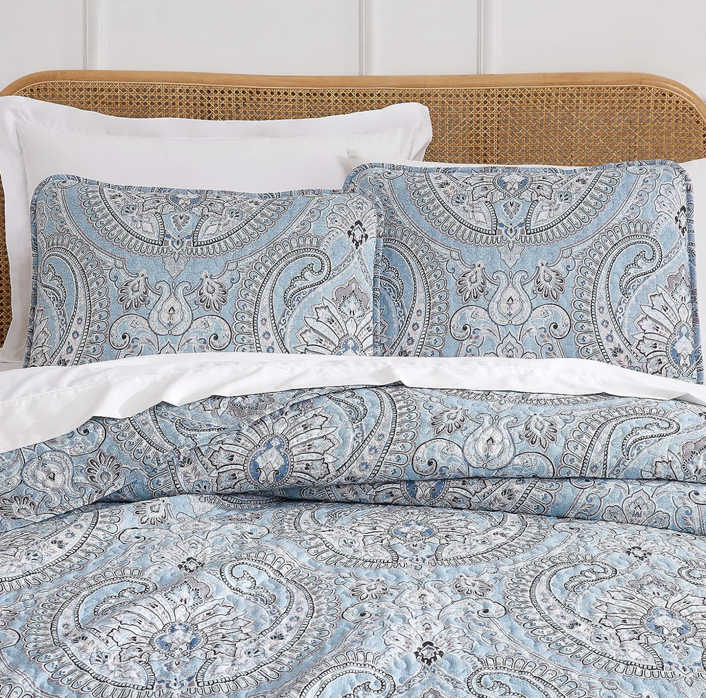 Quilt Set Melodia Aqua