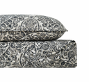 Quilt Set Ashanti gris, blanco y crema