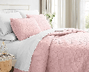 Quilt set Vila rosado twin
