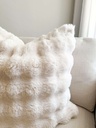 Cojin faux fur