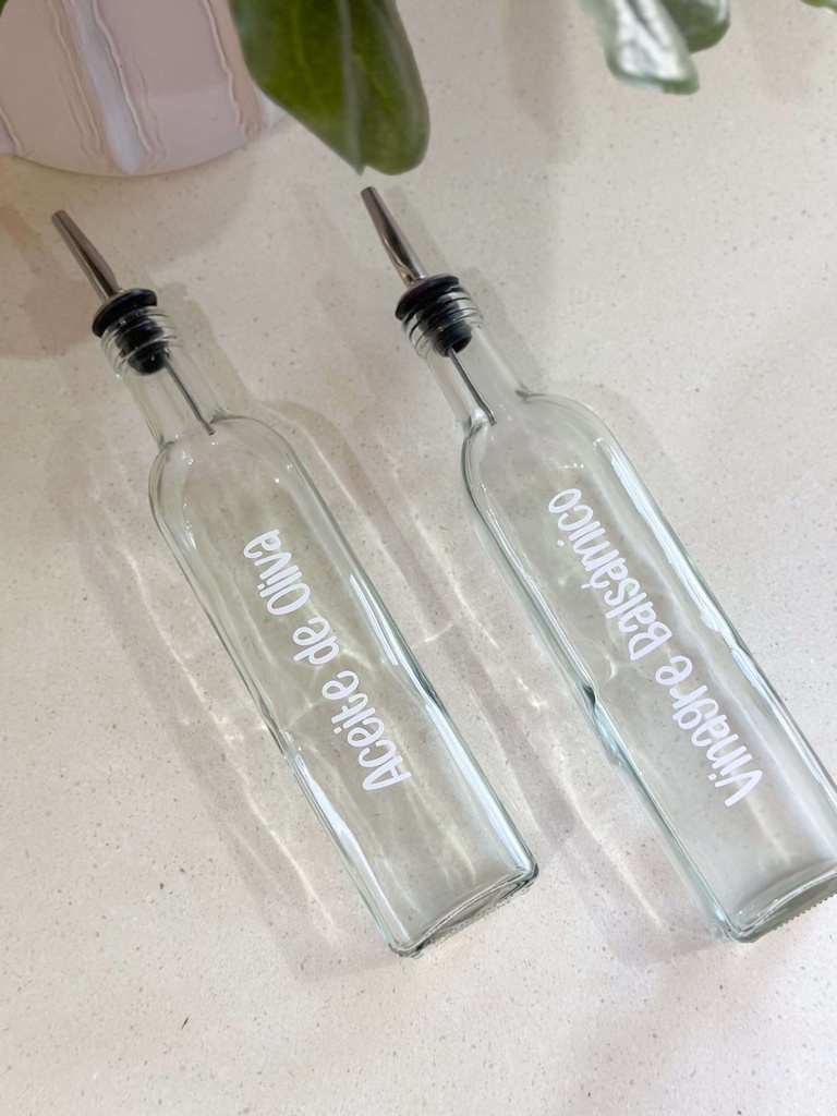 Botes de aceite o vinagre (varias opciones)