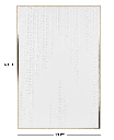 Cuadro blanco con textura moderna
