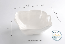 Bowl blanco de Melanina (3 Tamaños)
