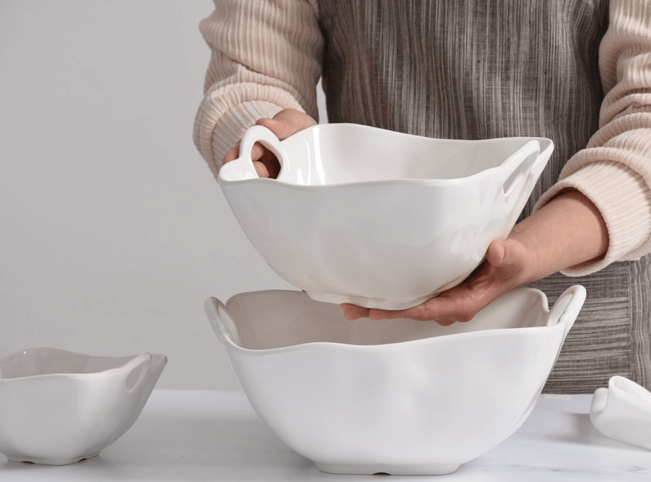 Bowl blanco de Melanina (3 Tamaños)