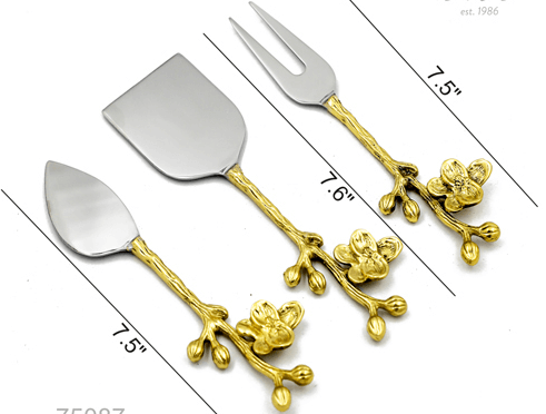 Cheese knife set de 3