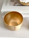 Bowl dorados con textura (3 Tamaños)