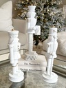 Set de 3 nutcrackers blancos