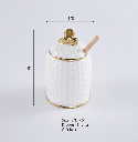 Honey Jar de porcelana
