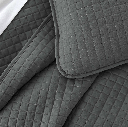 Quilt Set Vila Charcoal