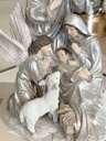 Nacimiento champagne y plateado