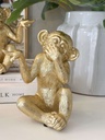 Set de 3 monitos decorativos