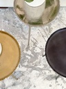 Mesa auxiliar orilla irregular (3 colores)