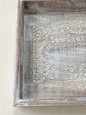 Bandejas de madera con textura