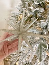 Ornamento de Estrella champagne (2 tamaños)