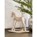 Caballo de madera antiguo