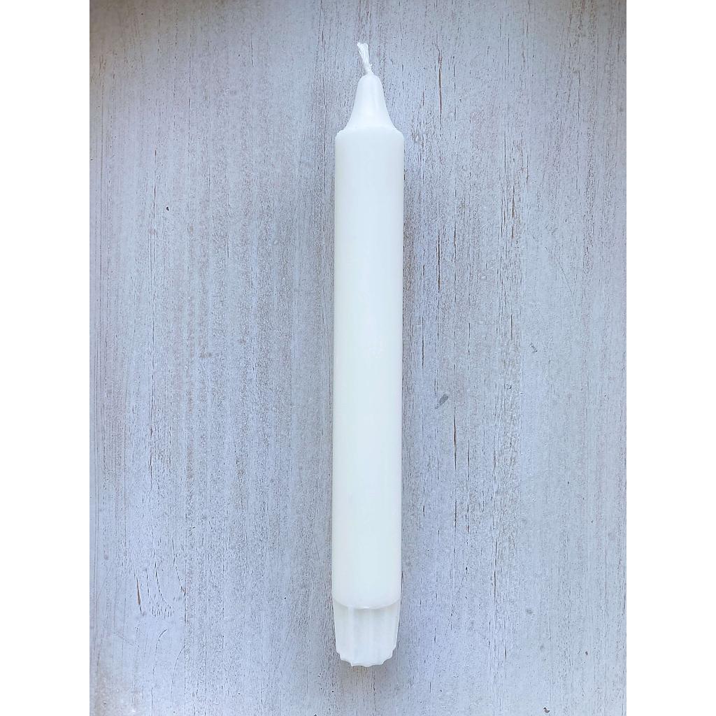 Candela conica blanca