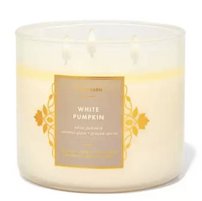 Candela White Barn White Pumpkin