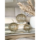 Glass Pumpkins (3 tamaños)