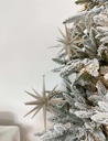 Ornamento de Estrella champagne (2 tamaños)