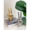 Mano Con Señal de Paz (2 colores)