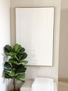 Cuadro blanco moderno con textura