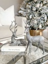 Set de 2 venados pewter