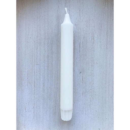 Candela conica blanca