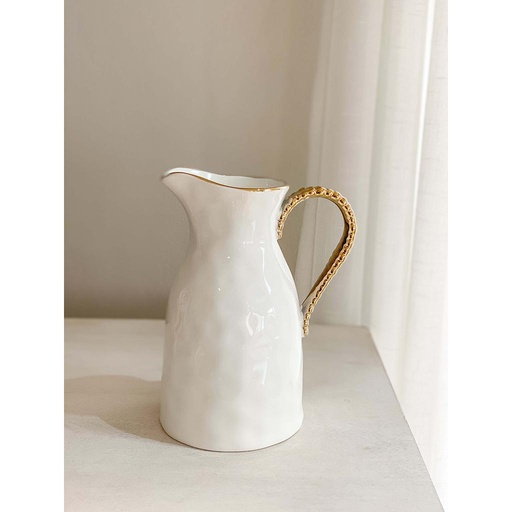 Pichel de Porcelana (Dorado y Plateado)