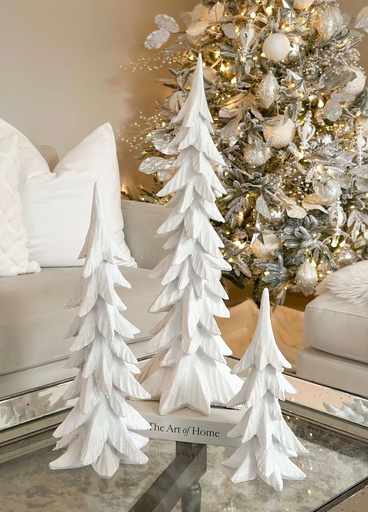 [68940] Set de 3 Arboles Blancos