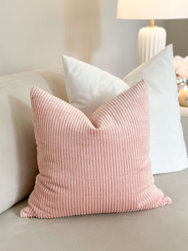 [405.134.42] Forro de cojin corduroy rosado